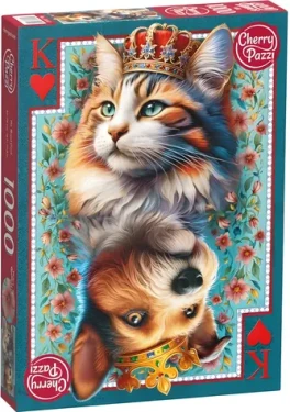 Cherry PAZZI Puzzle Kráľovská karta