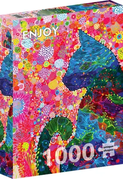 ENJOY Puzzle Premýšľavá mačka