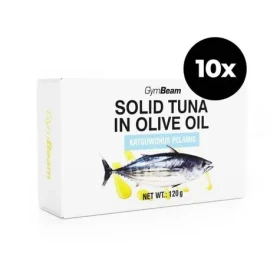 Tuniak v olivovom oleji - GymBeam (10 x 120 g) (54652-3-10x120g)