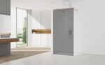 Sprchová zástena Walk-in 100 cm SAT vo farbe profilu zlatá SATBWI100KSZAVZ SATBWI100KSZAVZ