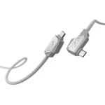 Aulumu M07 Dátový a nabíjací kábel USB-C Aluminum Alloy 2m, Sivá (6975941662089)