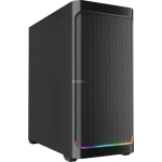 Sharkoon AK4W RGB Strip čierna / ATX / 2x USB 3.2 / 1x USB-C / 4X 120mm / bez zdroja / priehľadná bočnica (4044951041664)