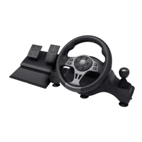 Trust GXT289 Movi čierna / Volant / Pedále / Vibrácie / USB / PC, Xbox, PS4, Switch (25122)