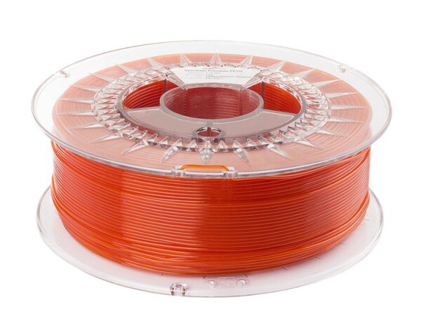 Spectrum PETG filament Transparent Orange 1,75 mm 1 kg