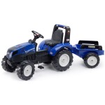 Falk FALK Šlapací traktor New Holland T8 s vlečkou FA-3090B