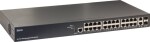 Barox Barox RY-LGSP23-26 łącza sieciowe Zarządzany L2/L3 Gigabit Ethernet (10/100/1000) Obsługa PoE Čierny