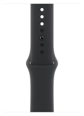 Apple Watch Sport Band 46mm čierna / Športový remienok pre Apple Watch / Fluoroelastomer / S/M / 140-190 mm (MXM23ZM/A)