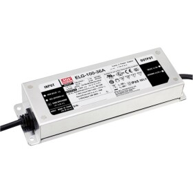 MEAN WELL ELG-100-24DA-3Y napájací zdroj pre LED, LED driver konštantné napätie, konštantný prúd 96 W 4 A 12 - 24 V/DC dali, montáž na nehorľavom povrchu, PFC; ELG-100-24DA-3Y