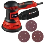 Einhell TC-RS 425 E červená/čierna / Excentrická brúska / 425W / 125 mm / 6000-13000 ot-min (4462005)