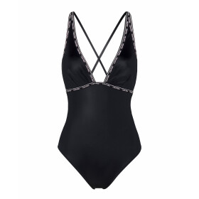 Dámske jednodielne plavky KW0KW02075-BEH - Calvin Klein S