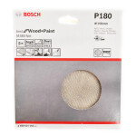 BOSCH M480 Best for Wood and Paint 2608621166 / Brúsny papier / 150 mm / Zrnitosť 180 / 5 ks / dopredaj (2608621166)