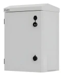 Rozvádzač 10" nástenný IP55 sivá / Nástenný rozvádzač / 340x250x500 mm / zmontovaný (WAH1-3450-00S)