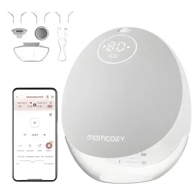 Momcozy M9 sivá / Elektrická odsávačka materského mlieka / 150 ml / 15 úrovní / USB-C (BP288-GR70BA-A)