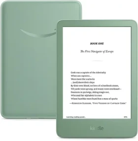 Amazon Kindle (2024) bez reklám zelená / Čítačka e-kníh / 6" / 16GB / Wi-Fi / BT / USB-C (B0DDZT2Z1L)