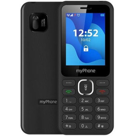 MyPhone 6320 čierna / 2.4 TFT / 240 x 320 / 0.3 MPx / 1000 mAh / microSD / Dual-Sim / Bluetooth / FM rádio (TELMY6320BK)