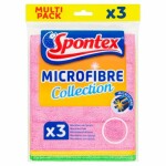 Spontex Polštářky z mikrovlákna 3ks