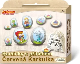 ARTLOVER Kreatívna sada Kamienky s príbehom - Červená Čiapočka