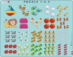 LARSEN Puzzle Obrázkové počítanie