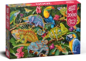 Cherry PAZZI Puzzle Úžasní chameleóni