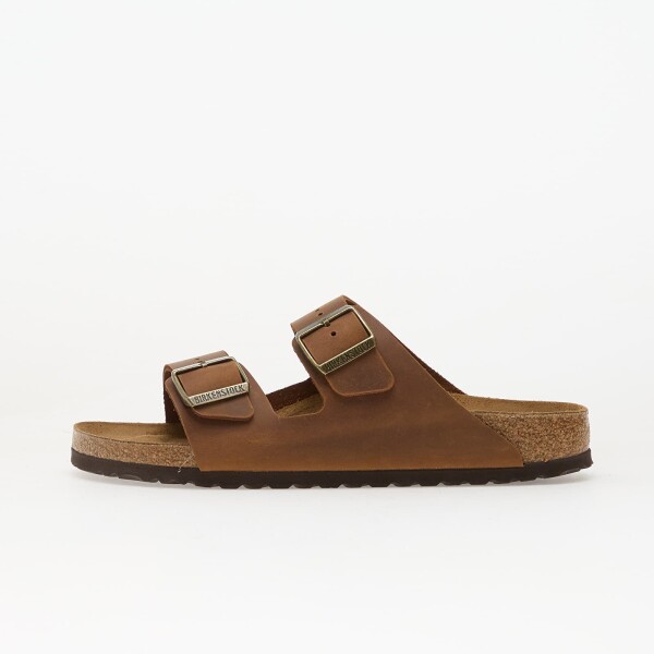 Tenisky Birkenstock Arizona Oiled Leather Unisex Cognac EUR 38