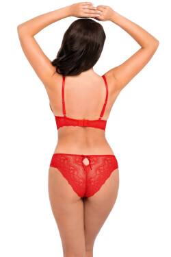 Dámske nohavičky 196 red - BABELL Červená XL