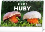 NOTIQUE Huby 2027 / Stolný kalendár / 23,1 x 14,5 cm