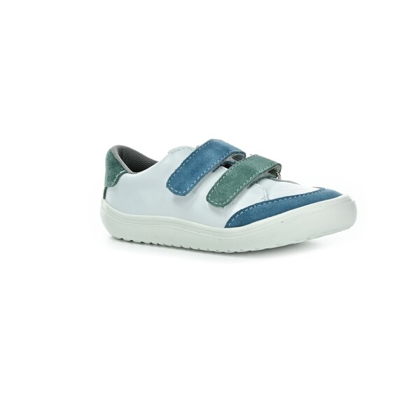 Jonap Joy Kids bielo-zelené celoročné nízke barefoot topánky 33 EUR