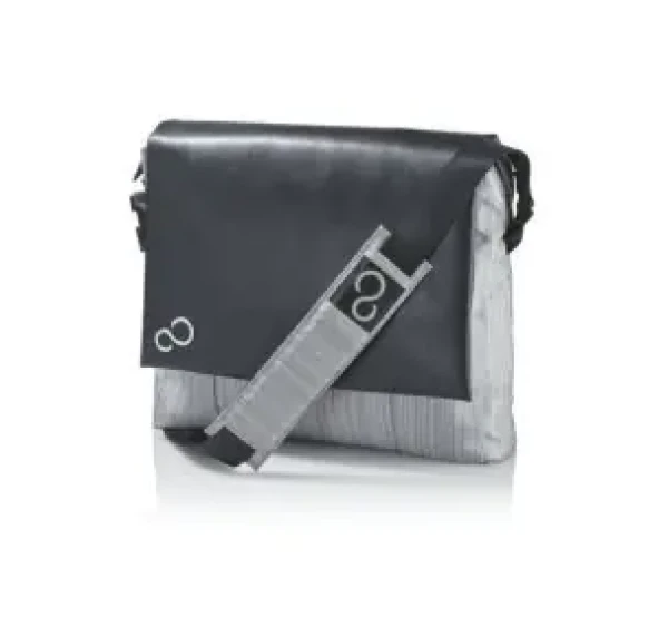 Fujitsu Messenger Bag 14" čierna, šedá / Taška na notebook / polyester / zips / 1 priehradka (S26391-F1194-L171)