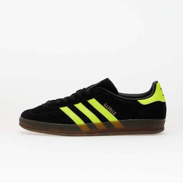 Tenisky adidas Gazelle Indoor Core Black/ Solar Yellow/ Ftw White EUR 47 1/3