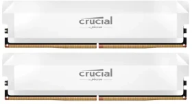 CRUCIAL Pro OC Edition 32GB (2x16GB) 6400 MHz biela / DDR5 / DIMM / CL38 / 1.35V (CP2K16G64C38U5W)
