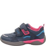 Dievčenské tenisky Superfit STORM Blau/Pink 1-006391-8010 - 38
