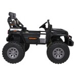 Mamido Elektrické autíčko Extreme Sport 4x4 s premenlivou veľkosťou čiernej