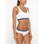 GUESS podprsenka Logo Band Sports Bra biela