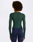 Organic Basics Active Mesh Long Sleeve Tee Deep Forest M