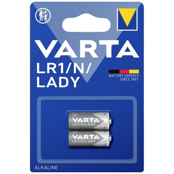 Varta ALKALINE Spec..LR1/N/Lady Bli2 batéria typu N alkalicko-mangánová 850 mAh 1.5 V 2 ks; 4001101402