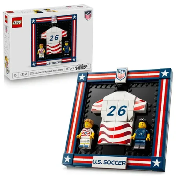 LEGO® Editions 43033 Dres národného futbalového mužstva USA pre rok 2026