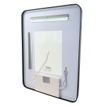 Mereo Zrkadlo hranaté 60x80 cm, LED osvetlenie a odhmlievanie CN171