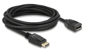DeLock DisplayPort 1.2 predlžovací kábel 5 m / 4K / 60 Hz (80004)