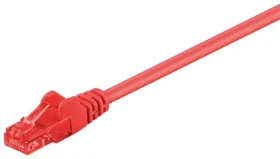MicroConnect CAT6 U/UTP červená / Patch kábel / 30 m / LSZH / RJ-45 (UTP630R)