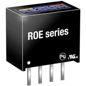 RECOM ROE-1205S DC / DC menič napätia, DPS 5 200 mA 1 W Počet výstupov: 1 x; ROE-1205S