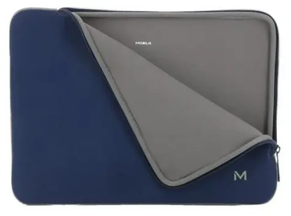 Mobilis Skin Sleeve tmavo modrá a šedá / Puzdro na notebook / 14-16" / neoprén (049022)