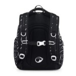 Školský set Bagmaster NOMAD 25 A Set Black/white
