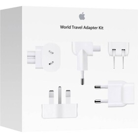 Apple World Travel Adapter Kit cestovná nabíjačka Vhodný pre prístroje typu Apple: MacBook MD837ZM/A; MD837ZM/A - Apple MD837ZM/A