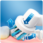 Oral B Elektrická kefka Vitality Black Cross action