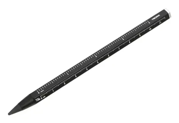 TROIKA Nekonečná ceruzka CONSTRUCTION ENDLESS čierna / Hliník, kov / HB / 147 mm / bez orezávania (PEN20/BK)