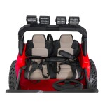 Mamido Elektrické autíčko Extreme Sport 4x4 s premenlivou veľkosťou červené