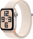 Apple Watch SE 2023 GPS + Cellular 40mm Starlight Alu Sport Loop Béžový (MRG43ET/A)