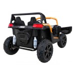 Mamido Detské elektrické autíčko Buggy UTV Strong 24V nafukovacie kolesá zlaté