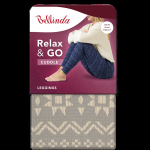 Dámske zimné legíny RELAX & GO CUDDLE LEGGINGS - BELLINDA - tmavomodré M