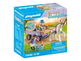 Playmobil® Horses of Waterfall 71496 Kočiar s poníkom